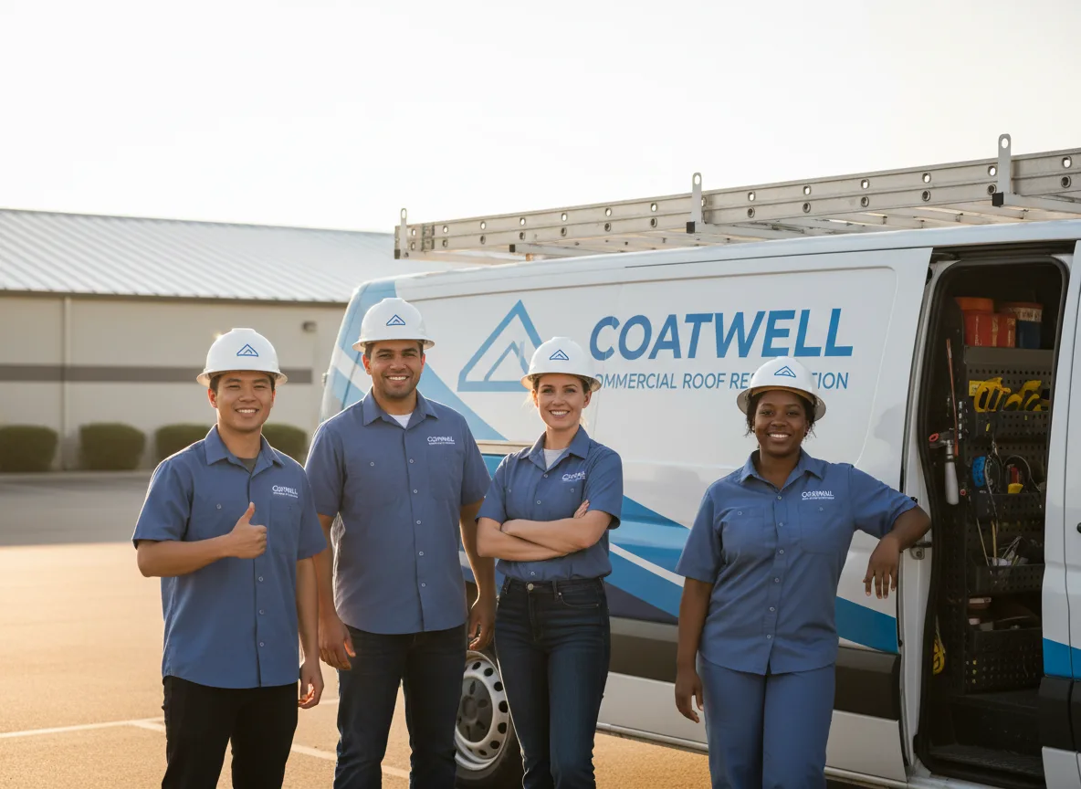 Commercial roof coating company in Baconton, GA
